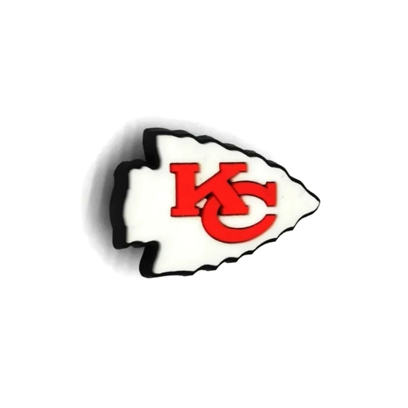 Kansas City Chiefs Croc Charm | Football Jibbitz | Croc Accessories - Picture 1 of 1